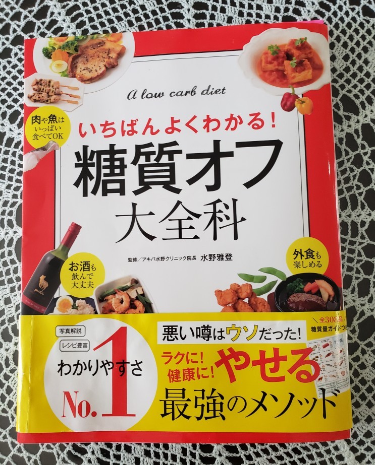 コンビニで見つけた役立つ本(その1)「糖質オフ大全科」: 植中まさ子の